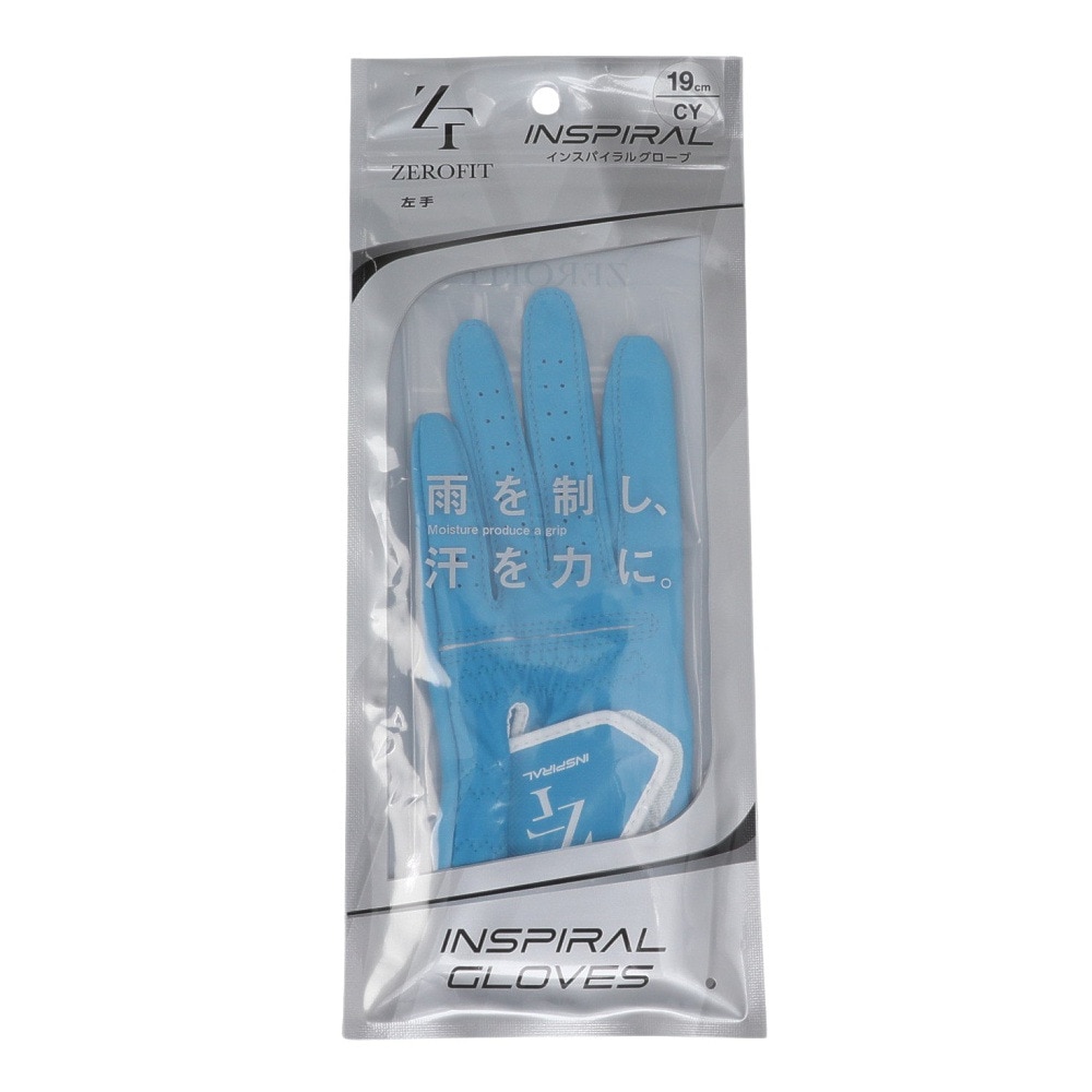 ゼロフィット（ZEROFIT）（レディース）ゴルフ 左手用 インスパイラルグローブ ZIGLE-1106L