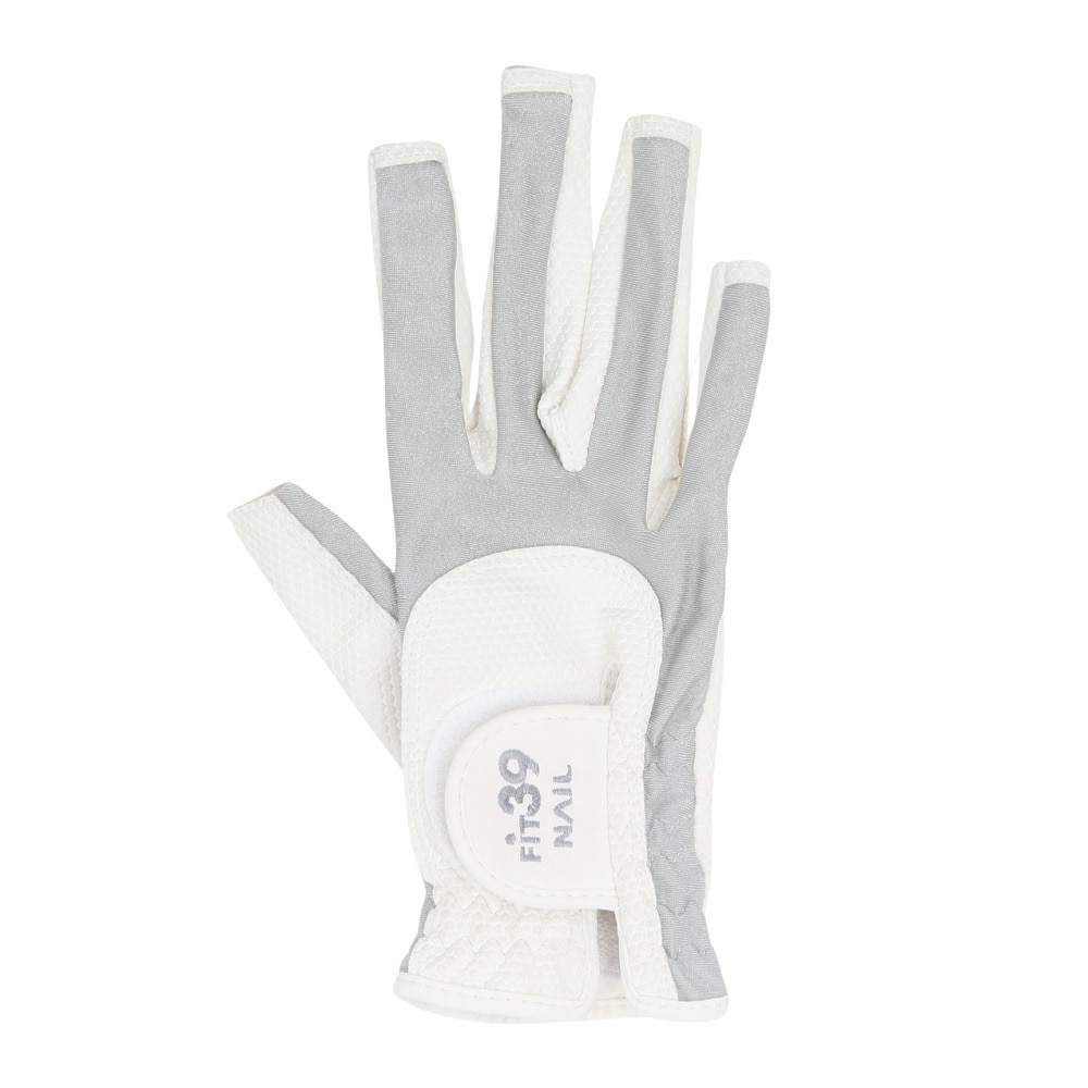 FIT39（FIT39）（レディース）ゴルフ FIT39 グローブ ネイルシリーズ GRY 右手用 B263 R GRY