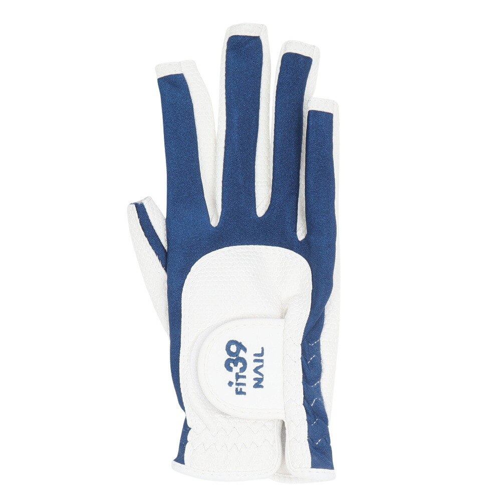 FIT39（FIT39）（レディース）ゴルフ FIT39 グローブ ネイルシリーズ NVY 右手用 B263 R NVY