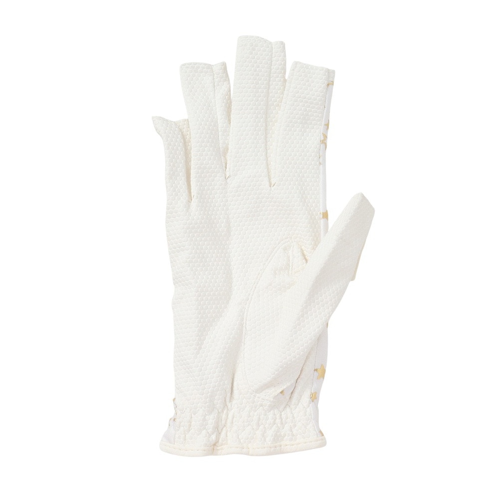 フィットサーティンナイン（FIT39）（レディース）ゴルフ 右手用 グローブ フィット39ネイル 星GLD B263 R STAR