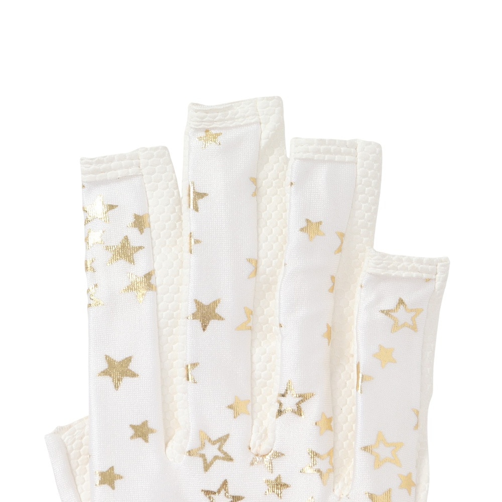 フィットサーティンナイン（FIT39）（レディース）ゴルフ 右手用 グローブ フィット39ネイル 星GLD B263 R STAR