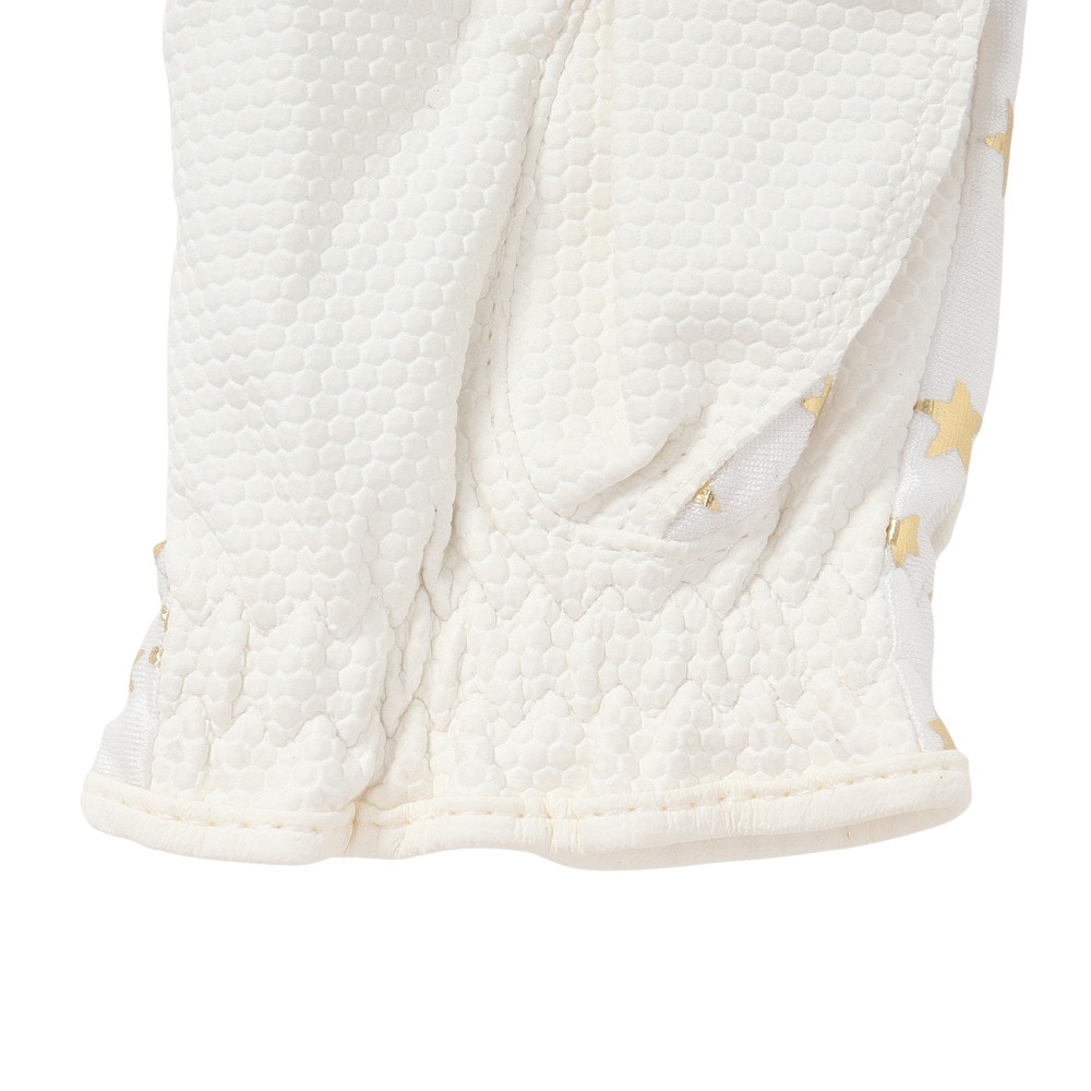 フィットサーティンナイン（FIT39）（レディース）ゴルフ 右手用 グローブ フィット39ネイル 星GLD B263 R STAR