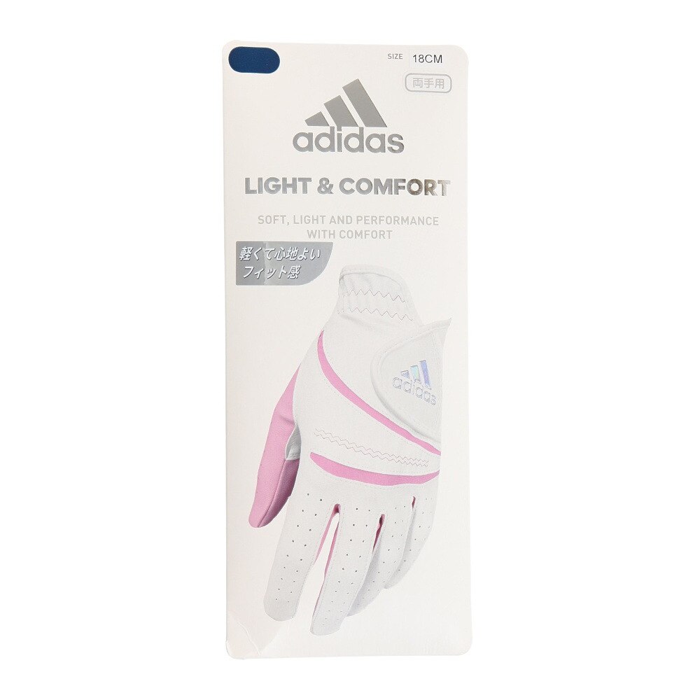 アディダス（adidas）（レディース）ゴルフ ウィメンズ ライト&コンフォート ペアグローブ 22890-GL8788★★★