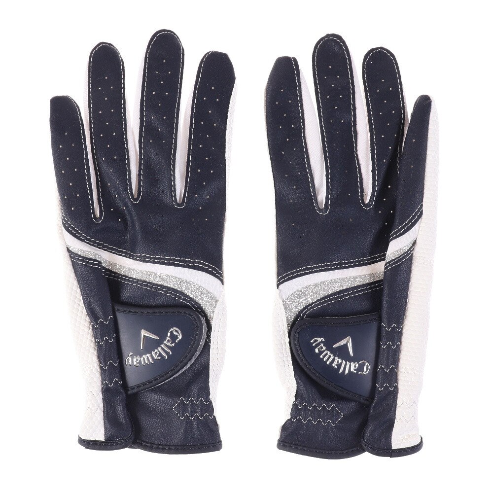 キャロウェイ（CALLAWAY）（レディース）両手用 スタイル デュアル グローブ NVY 21