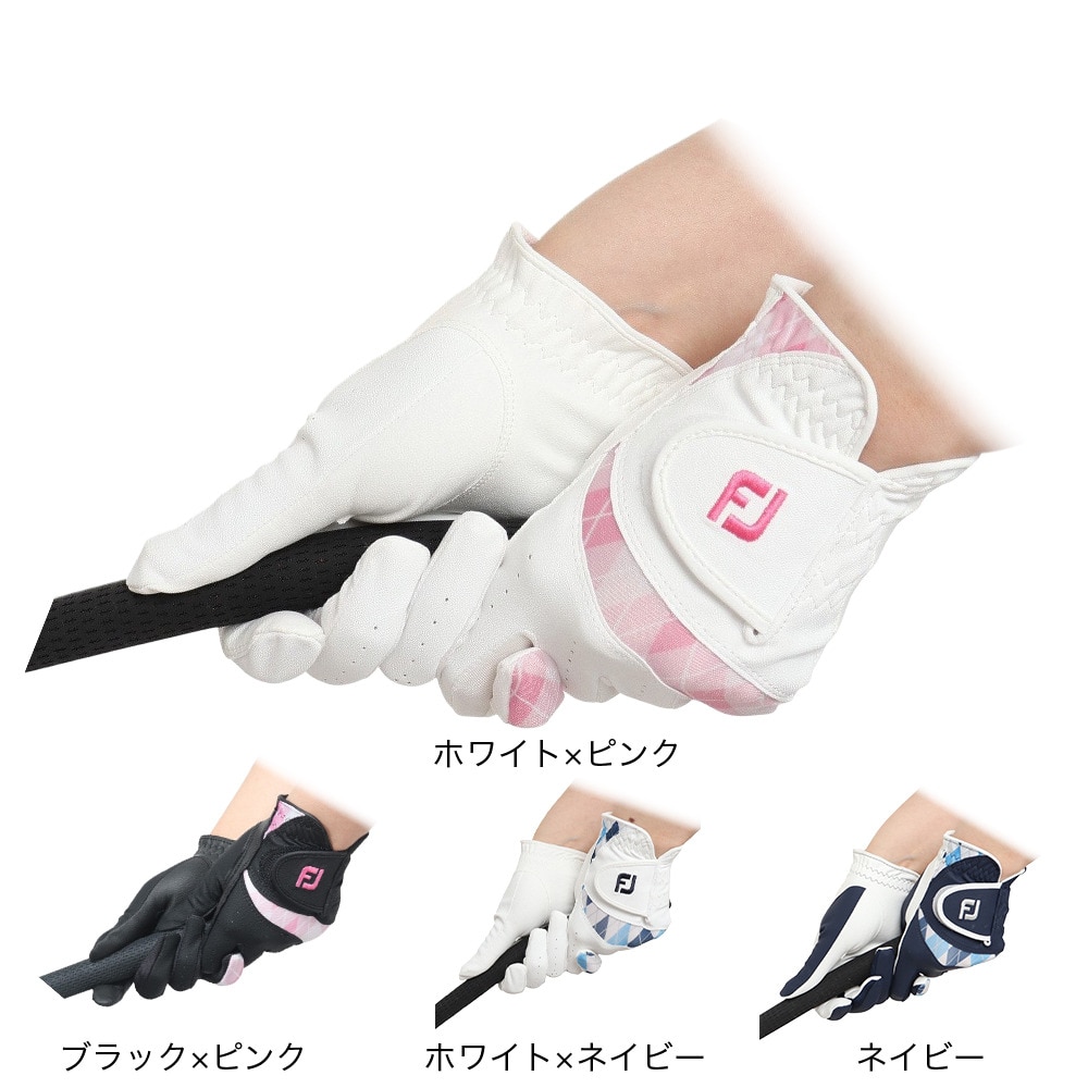 フットジョイ（FOOT JOY）（レディース）ゴルフ イーコンフォート グローブ 両手用 FGLE2PRBP