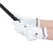 (レディース)ゴルフグローブ 両手用 CL5PWG11