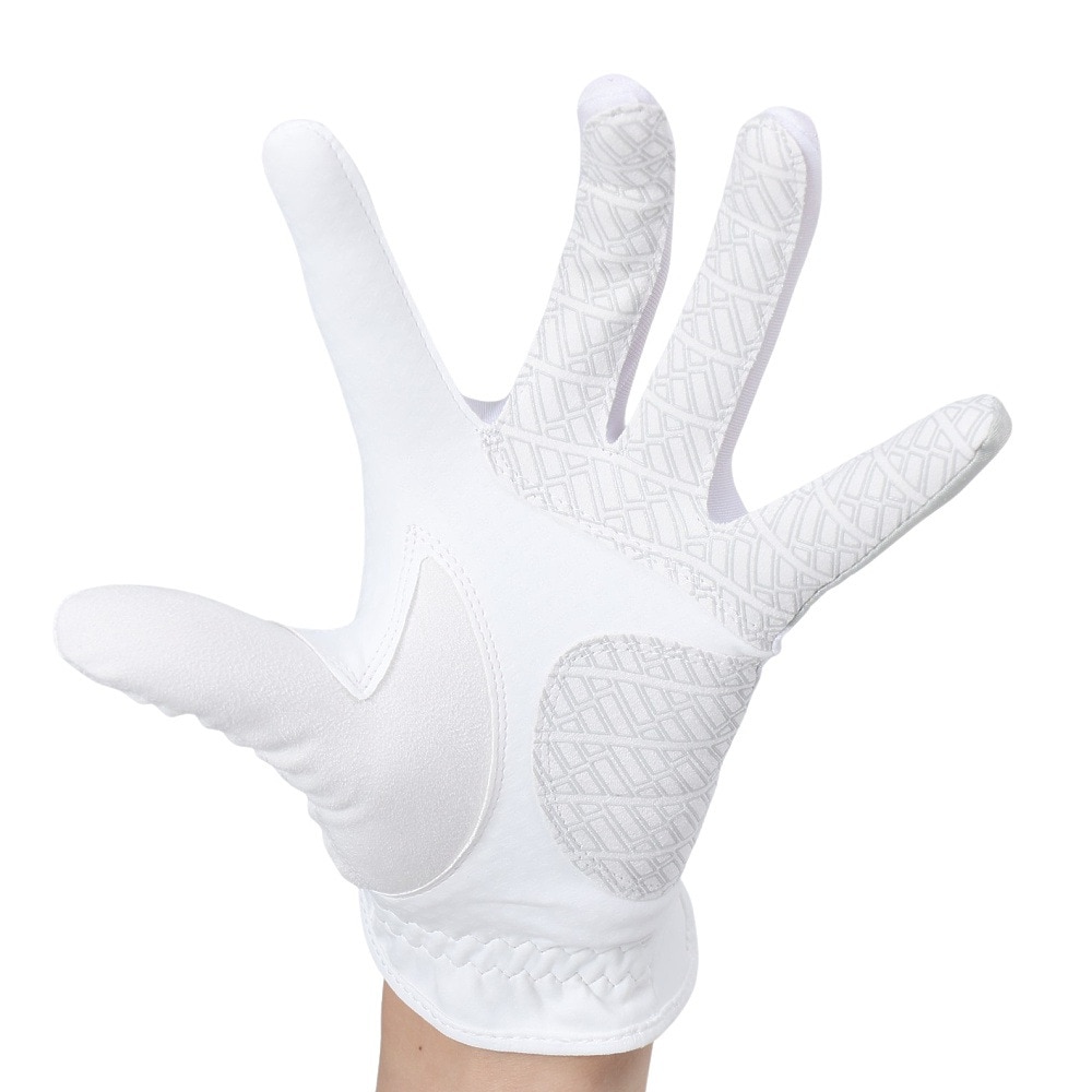 アディダス（adidas）（レディース）両手用 クール ハイグリップ 24 ペアグローブ IKL12-IN6701W/GRY