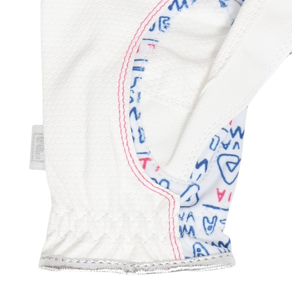 フィラ（FILA）（レディース）ゴルフ 両手用 ネイルカットグローブ FW10107 WHT