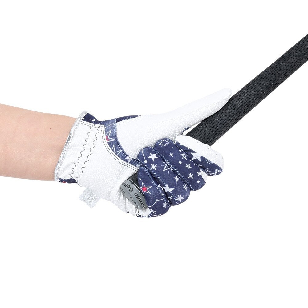フィラ（FILA）（レディース）ゴルフ 両手用 UVカットグローブ FWG106 NVY