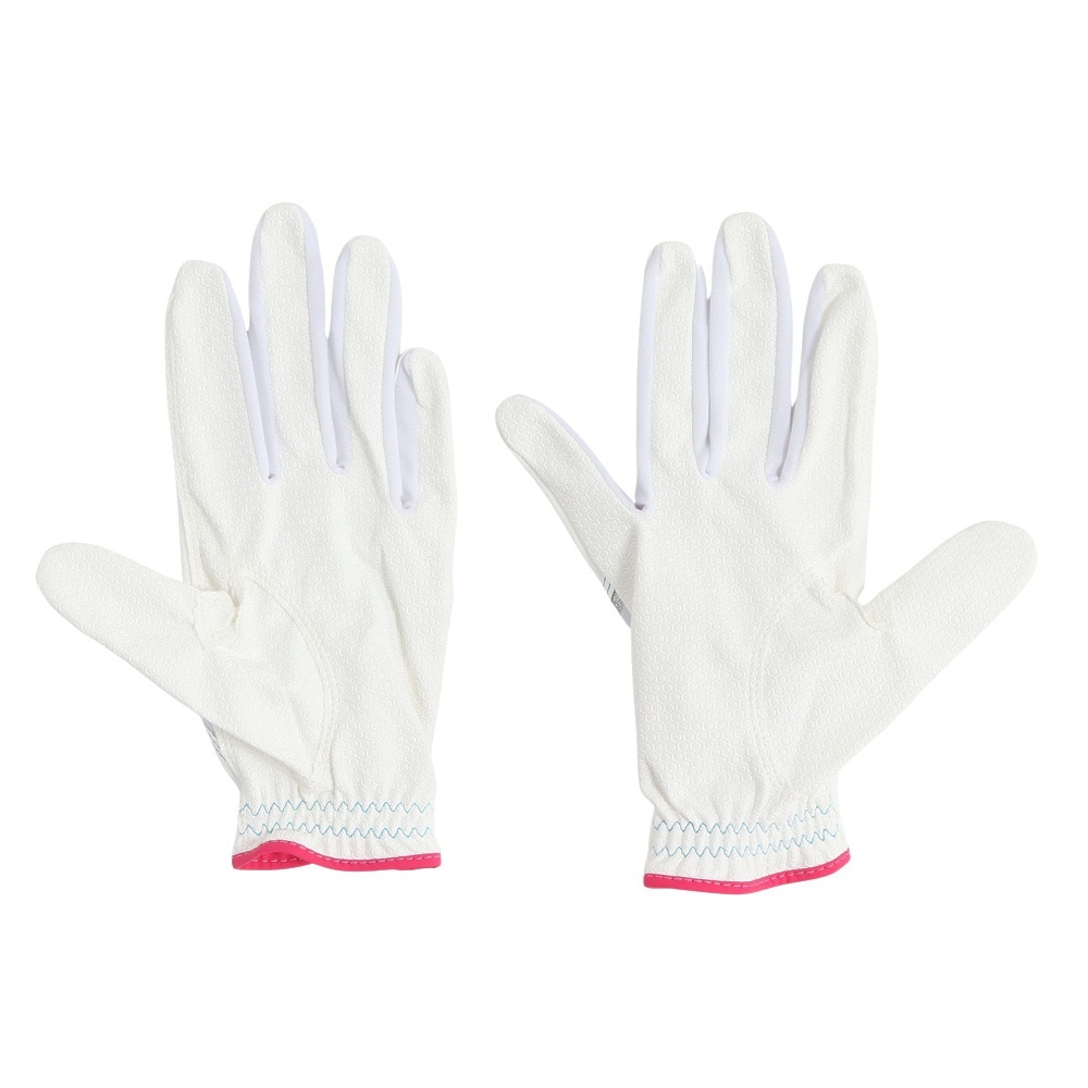 キャロウェイ（CALLAWAY）（レディース）両手用 スタイル デュアル グローブ 5325132 S25 WHTPNK