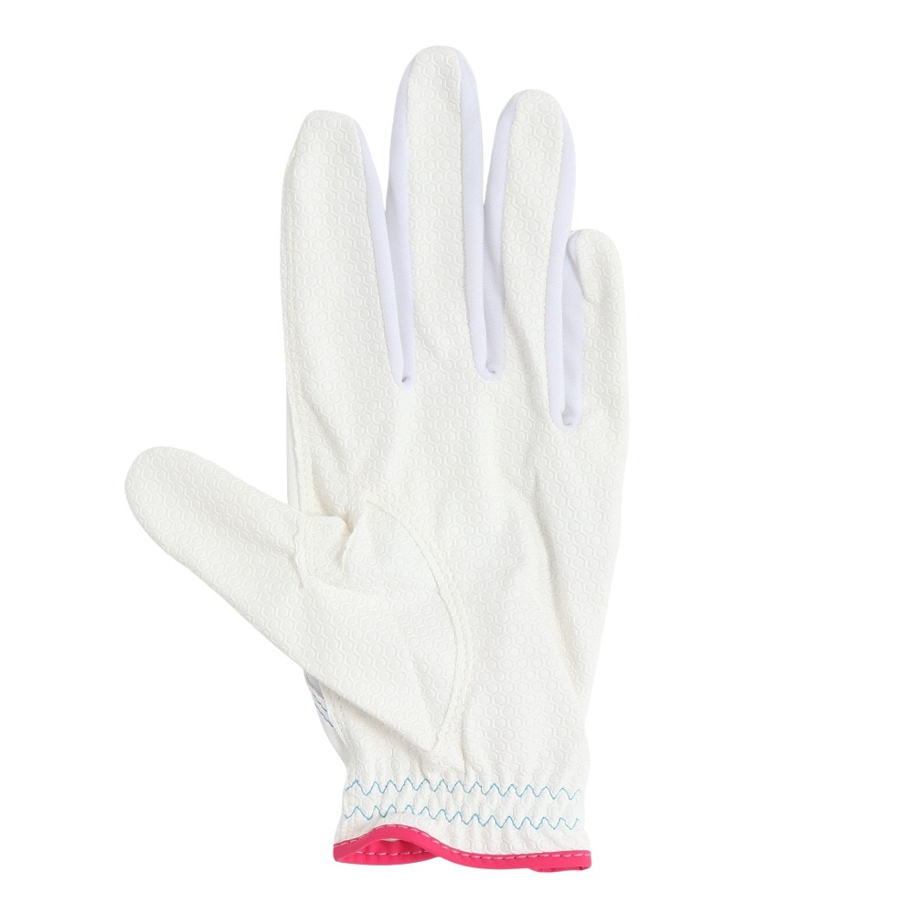 キャロウェイ（CALLAWAY）（レディース）両手用 スタイル デュアル グローブ 5325132 S25 WHTPNK