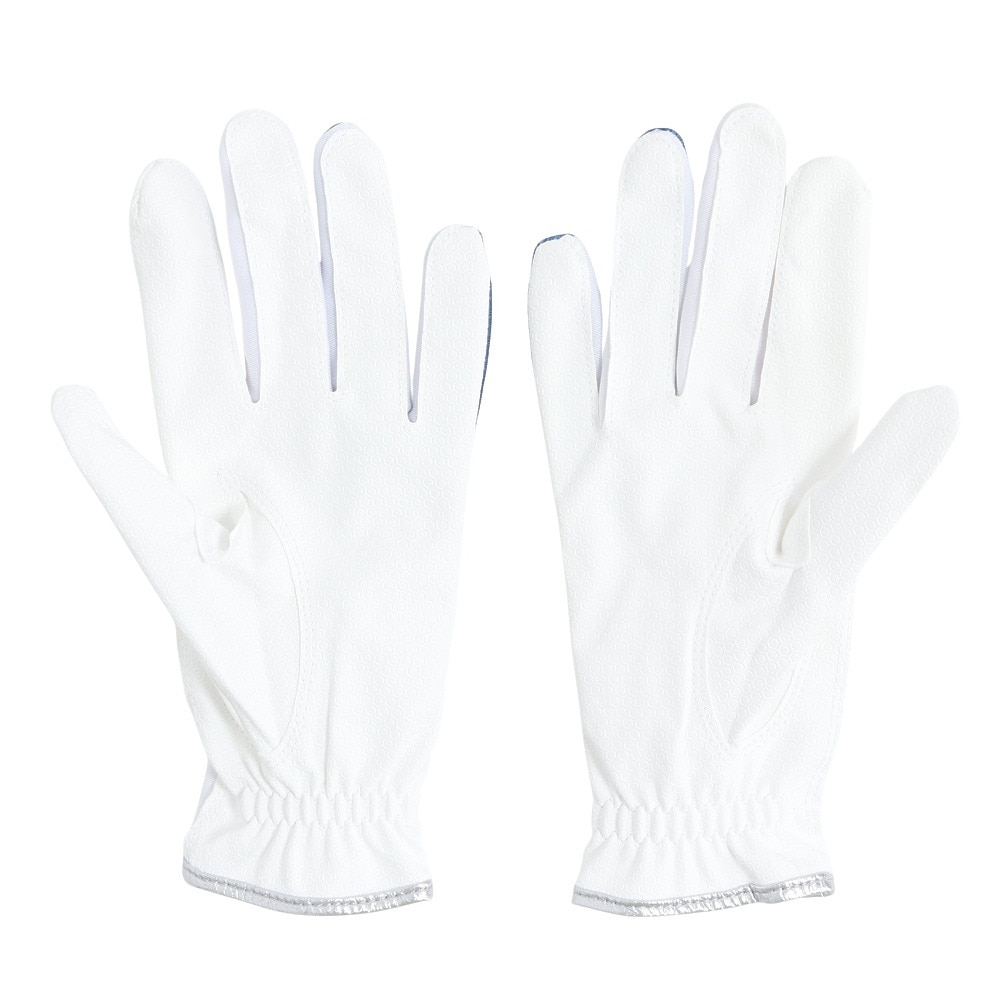 キャロウェイ（CALLAWAY）（レディース）ゴルフ 両手用 シェブ デュアル グローブ 5325148 WHT