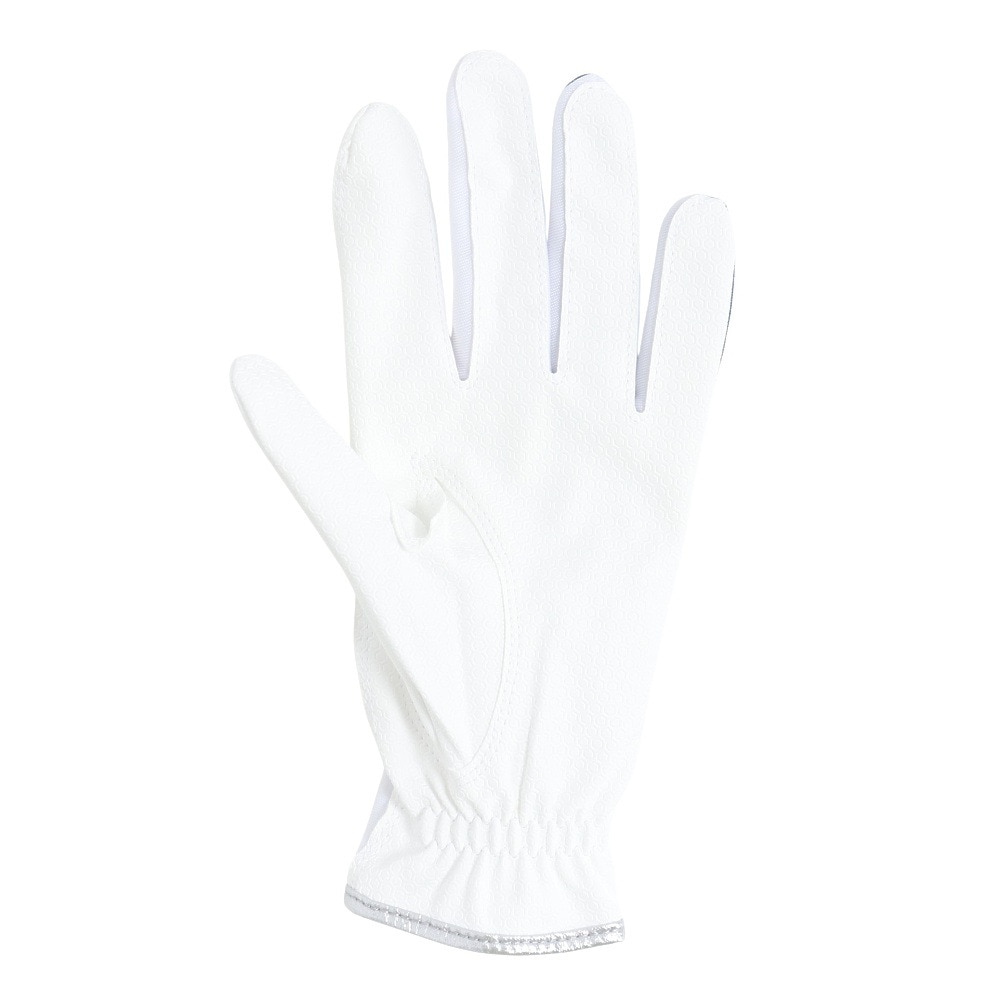 キャロウェイ（CALLAWAY）（レディース）ゴルフ 両手用 シェブ デュアル グローブ 5325148 WHT