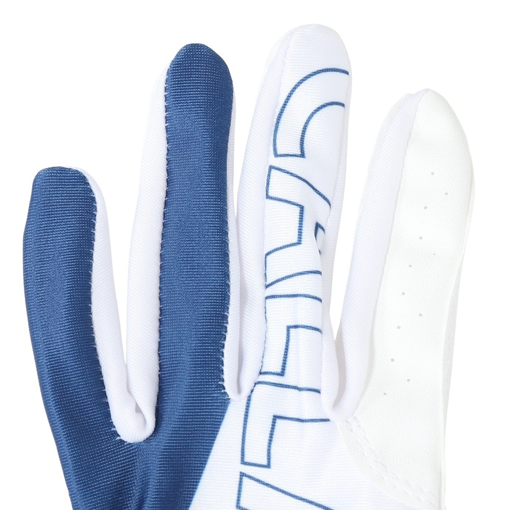 キャロウェイ（CALLAWAY）（レディース）ゴルフ 両手用 シェブ デュアル グローブ 5325148 WHT