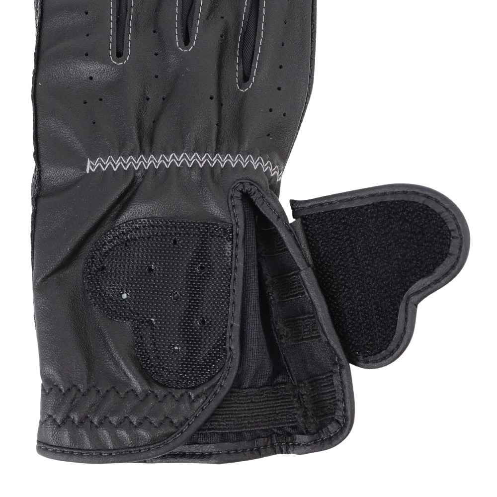 キャロウェイ（CALLAWAY）（レディース）両手用 ネイル デュアル グローブ ゴルフグローブ 5325160NailDualWMS25BLK