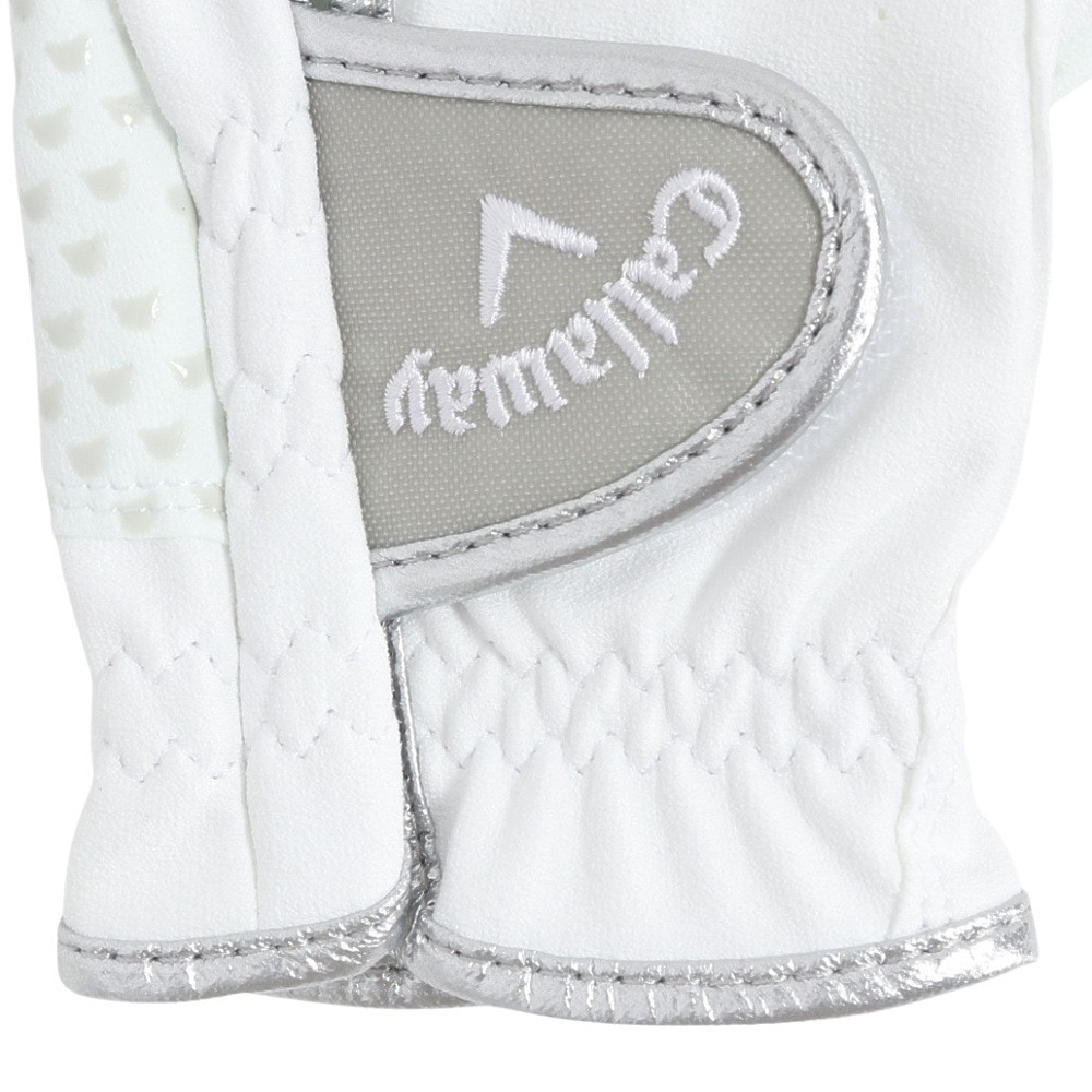 キャロウェイ（CALLAWAY）（レディース）両手用 ハイパーグリップ デュアル グローブ 5325174 S25 WHT