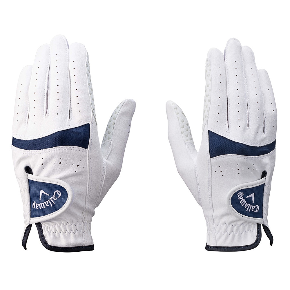 キャロウェイ（CALLAWAY）（レディース）両手用 ゴルフグローブ 5325178 HyperGrip DualWMS25 WHNV