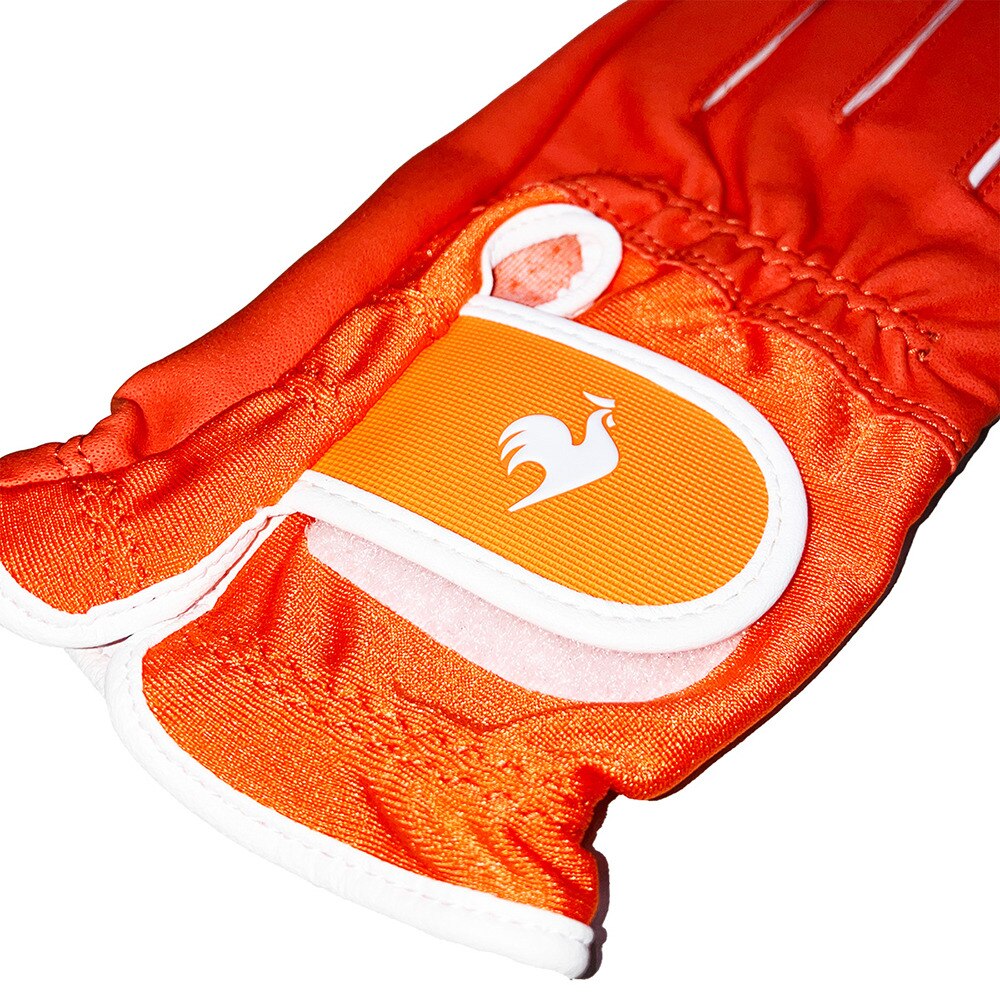 ルコックスポルティフ（lecoqsportif）（レディース）両手用 ネイルフリー ゴルフグローブ LG5SGV01L OR00