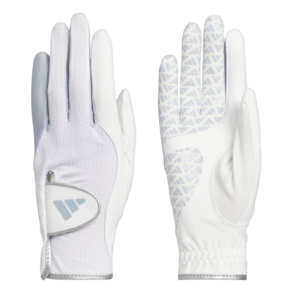 アディダス（adidas）（レディース）両手用 クール ハイグリップ 25 ペアグローブ KVH39-JE7161W/BL