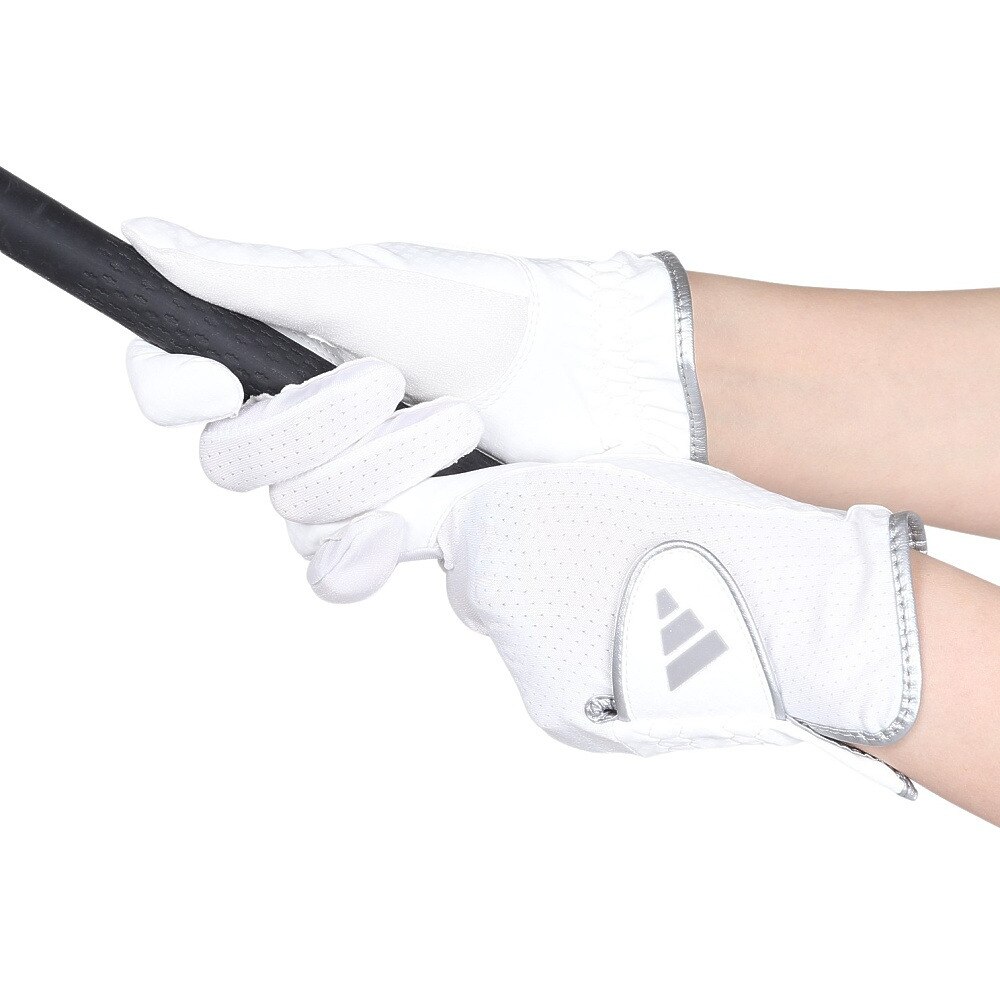 アディダス（adidas）（レディース）両手用 クール ハイグリップ 25 ペアグローブ KVH39-JE7162W