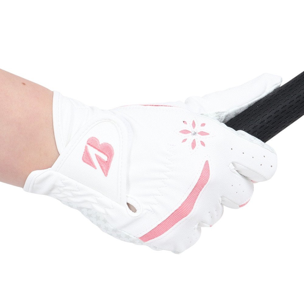 ブリヂストンゴルフ（BRIDGESTONE GOLF）（レディース）ゴルフグローブ 両手用 ウルトラ グリップ GL25L2WP