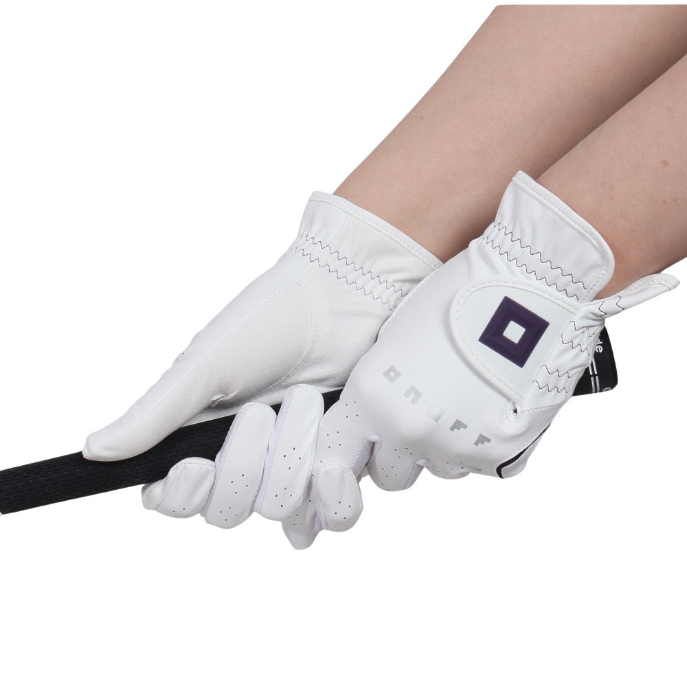 オノフ（ONOFF）（レディース）両手用 グローブ OG7325-01WHT