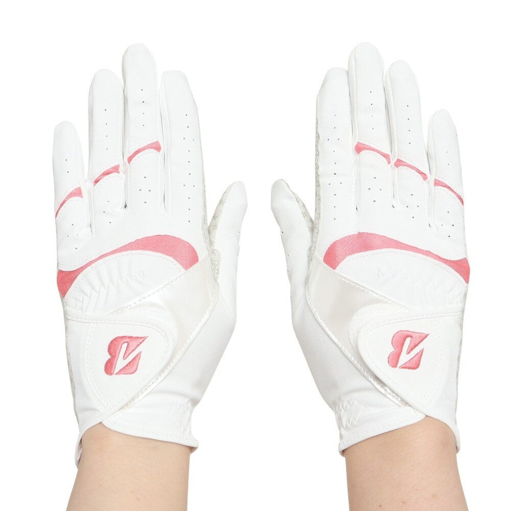 ブリヂストンゴルフ（BRIDGESTONE GOLF）（レディース）ゴルフ 両手用 ULTRA GRIP LADY グローブ GLG27BWP