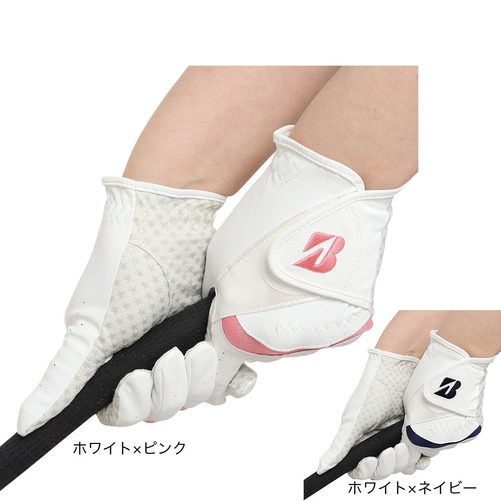 ブリヂストンゴルフ（BRIDGESTONE GOLF）（レディース）ゴルフ 両手用 ULTRA GRIP LADY グローブ GLG27BWN
