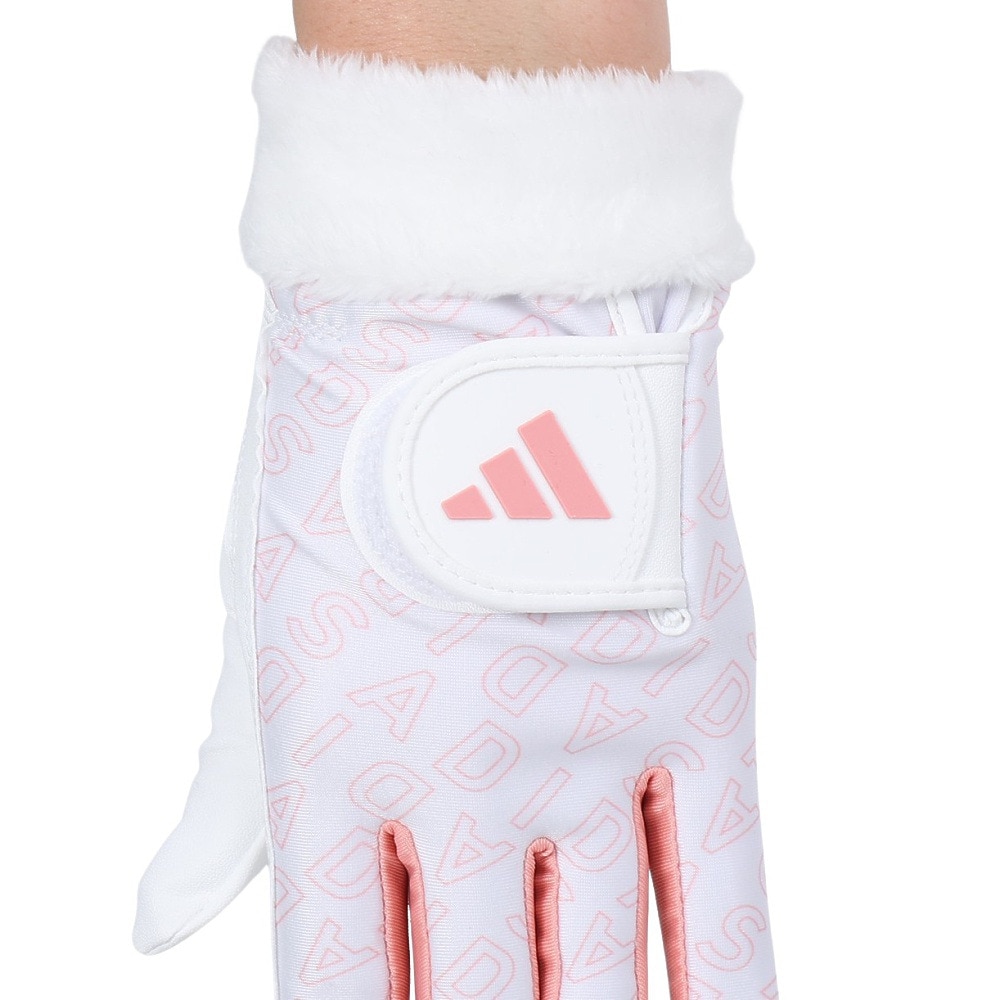 アディダス（adidas）（レディース）ウォーム コンフォート グローブ JTY38-IS6549 W/PNK