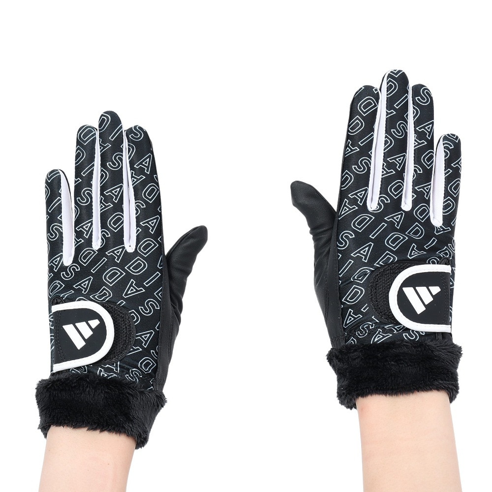 アディダス（adidas）（レディース）ウォーム コンフォート グローブ JTY38-IS6550 BK/WH
