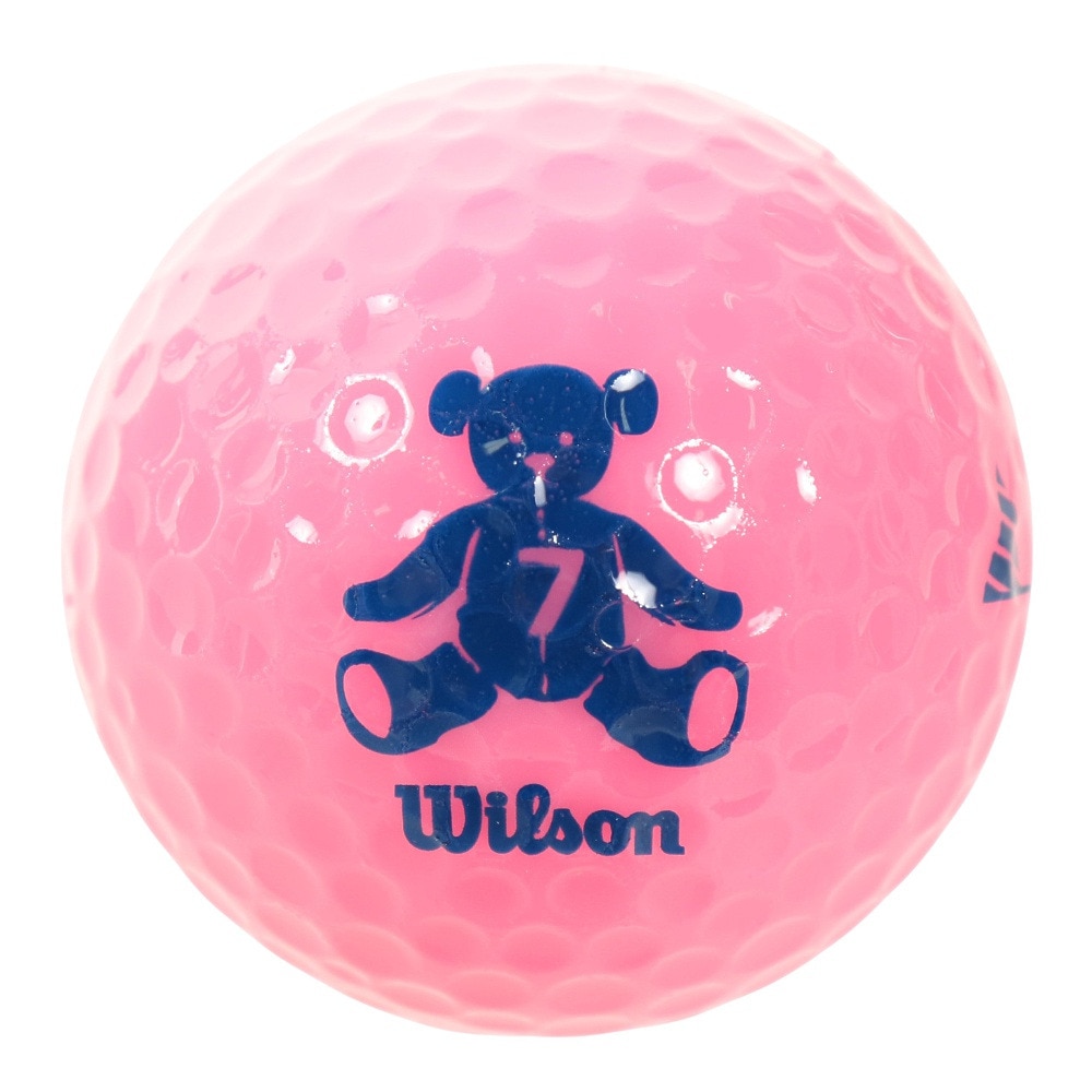 ウイルソンゴルフ（Wilson Golf）（レディース）ゴルフボール ベア4 ピンク ネット入り 10球 ゴルフ用品はヴィクトリアゴルフ