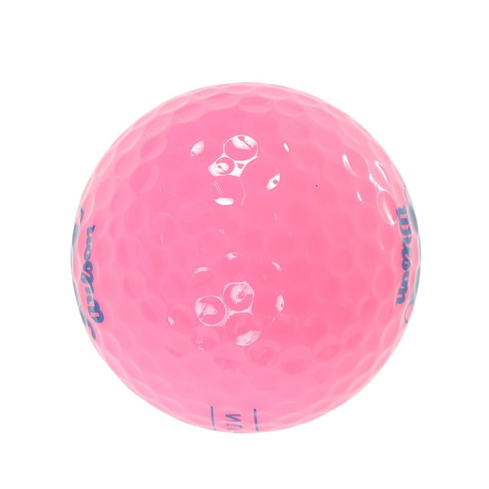 ウイルソンゴルフ（Wilson Golf）（レディース）ゴルフボール BEAR4 ピンク ネット(8個入り)