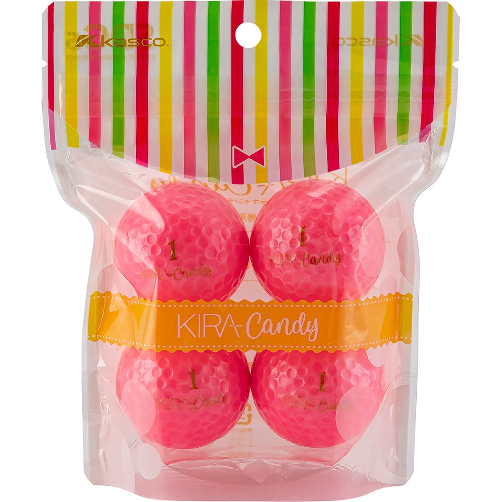 キャスコ（KASCO）（レディース）KIRA Candy ピンク 4個入り