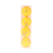 (レディース)ゴルフボール KIRA SWEET 4個入り フルキャラ オレンジ4ケ