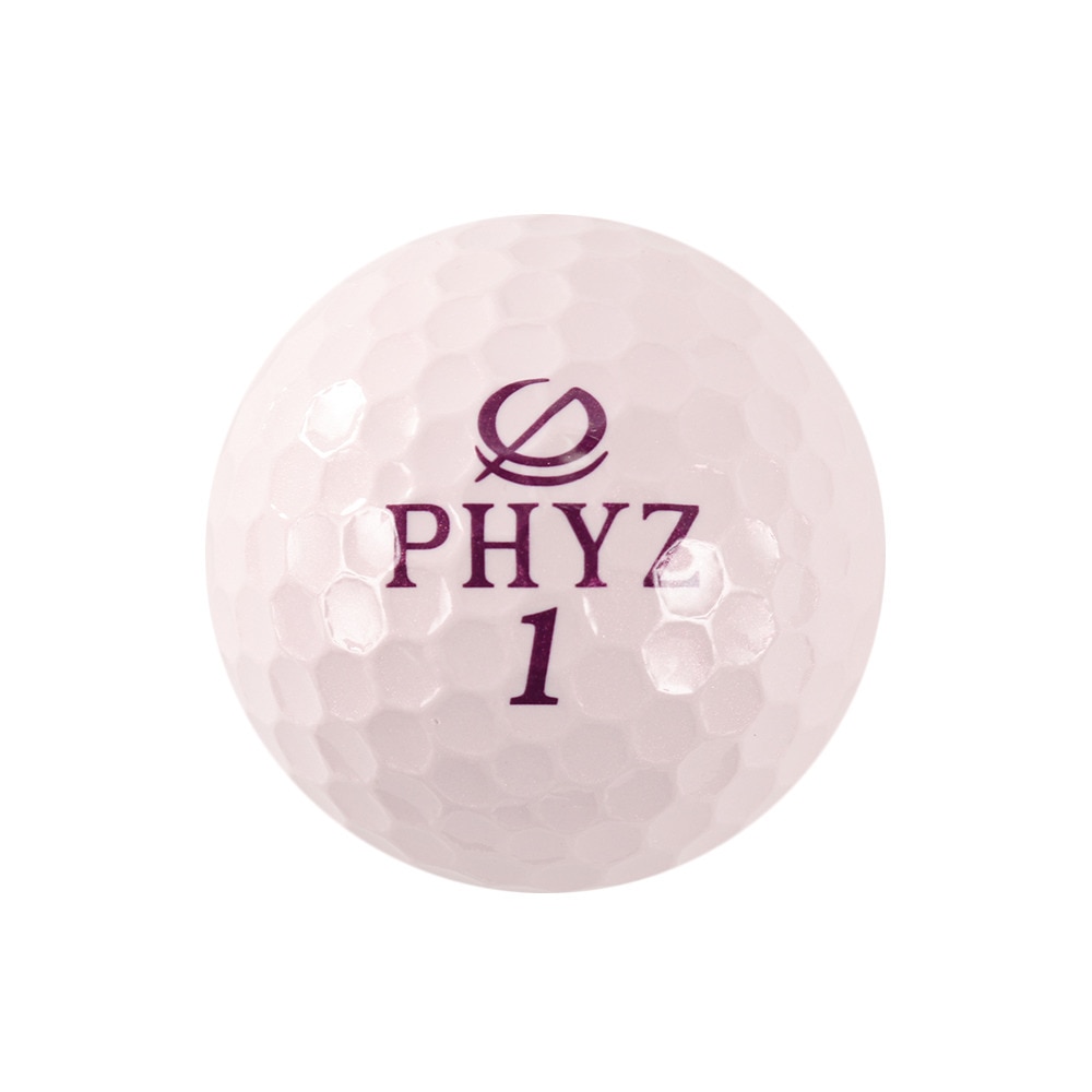 ブリヂストンゴルフ（BRIDGESTONE GOLF）（レディース）ゴルフボール PHYZ(ファイズ) ピンク 3個入り