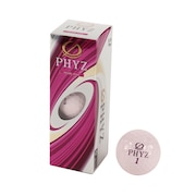 (レディース)ゴルフボール PHYZ(ファイズ) ピンク 3個入り