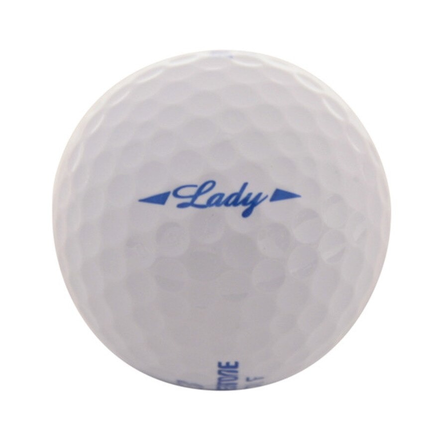 ブリヂストン（BRIDGESTONE）（レディース）ゴルフボールゴルフボール LADY ホワイト 1ダース(12個)