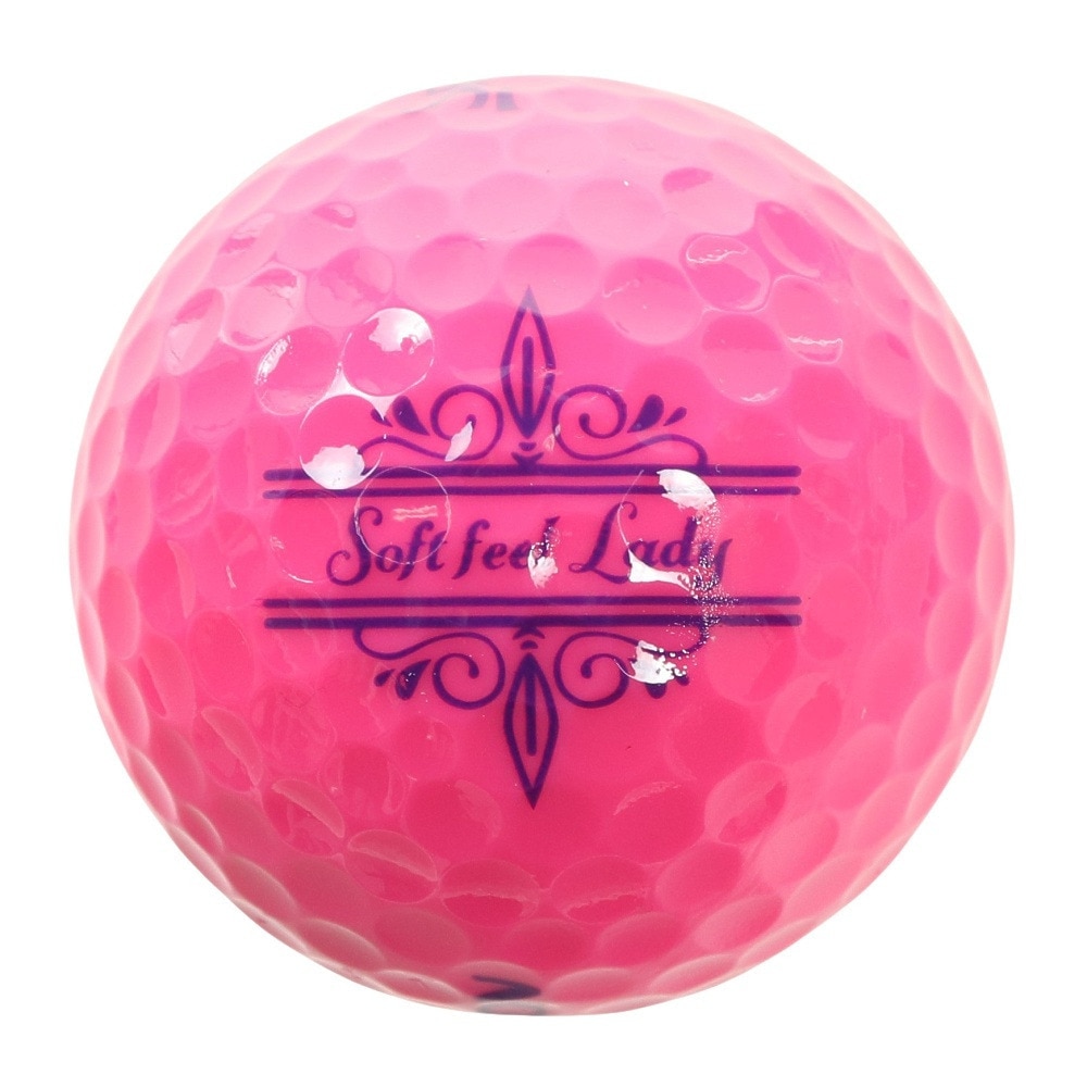 スリクソン（SRIXON）（レディース）ゴルフボール SOFT FEEL LADY SN SF LADY5 PPK 1ダース(12個) 