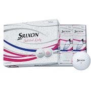 スリクソン（SRIXON）（レディース）ゴルフボール SOFT FEEL LADY SN SF LADY5 WH 1ダース(12個) 