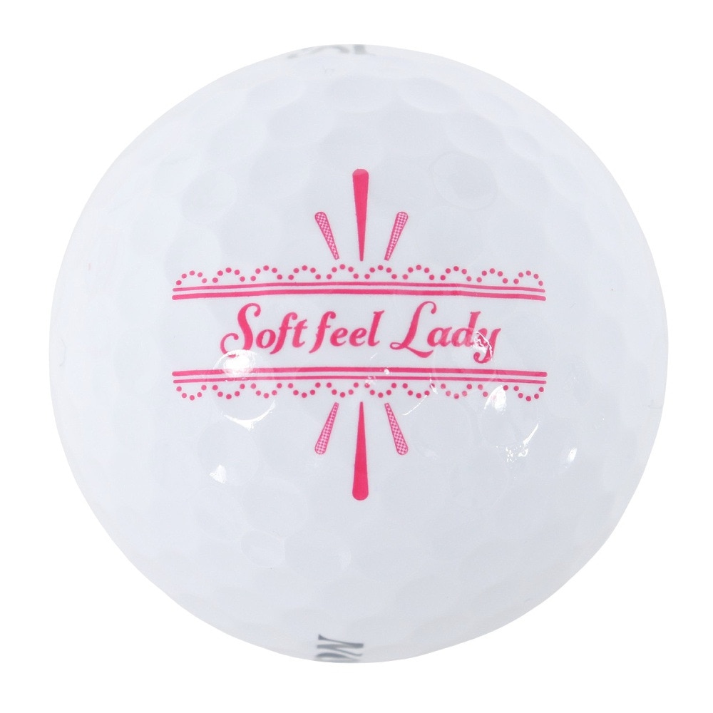 スリクソン（SRIXON）（レディース）ゴルフボール SOFT FEEL LADY ダース(12個入り) WH