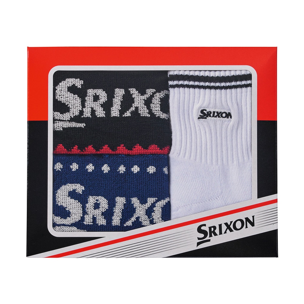 スリクソン（SRIXON）（メンズ、レディース）タオル・ソックスセット GGF-10348