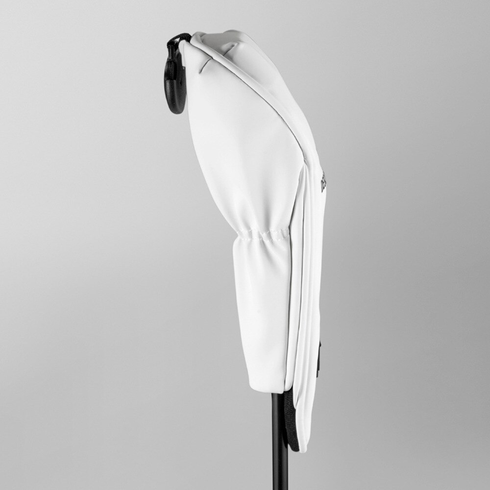 デサントゴルフ（DESCENTEGOLF）（メンズ）ゴルフ ヘッドカバー ユーティリティ用 UT用 ダイヤル式番手表示 WIMPLEデザイン DQBXJG40 WH00