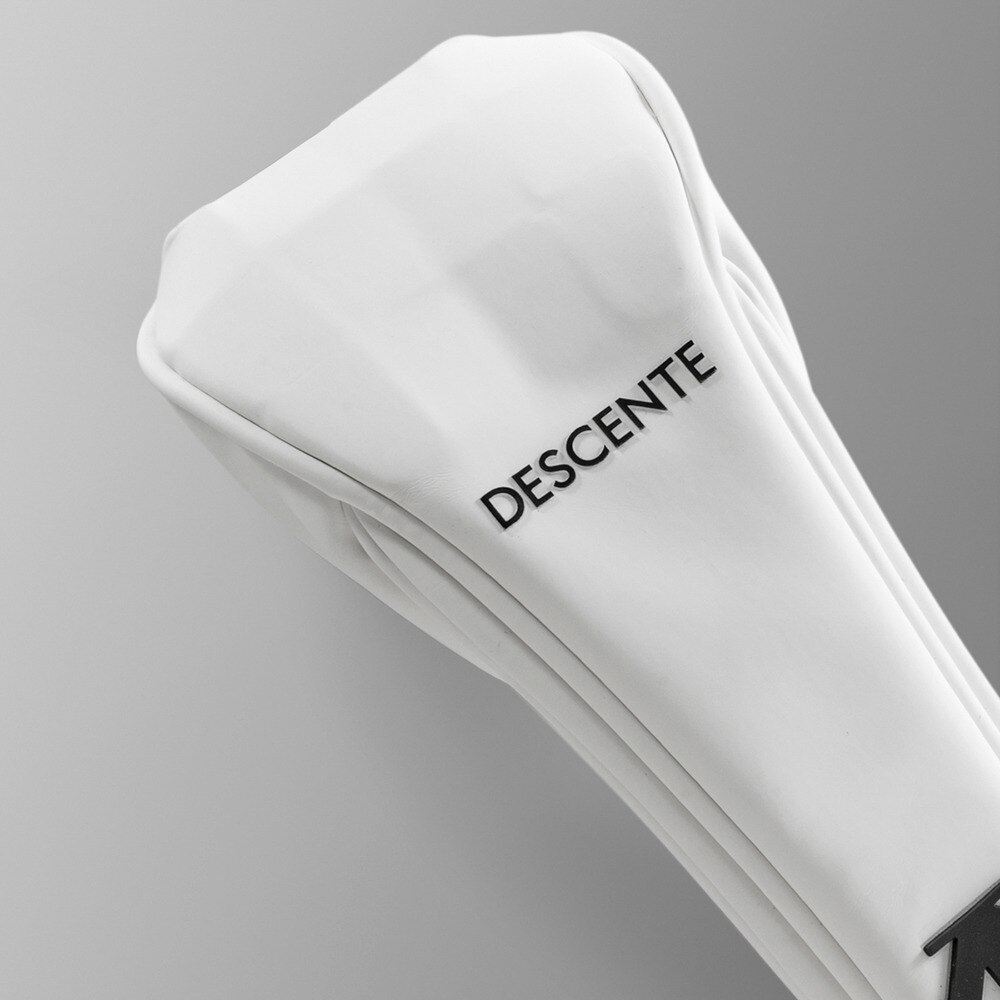 デサントゴルフ（DESCENTEGOLF）（メンズ）ゴルフ ヘッドカバー ユーティリティ用 UT用 ダイヤル式番手表示 WIMPLEデザイン DQBXJG40 WH00