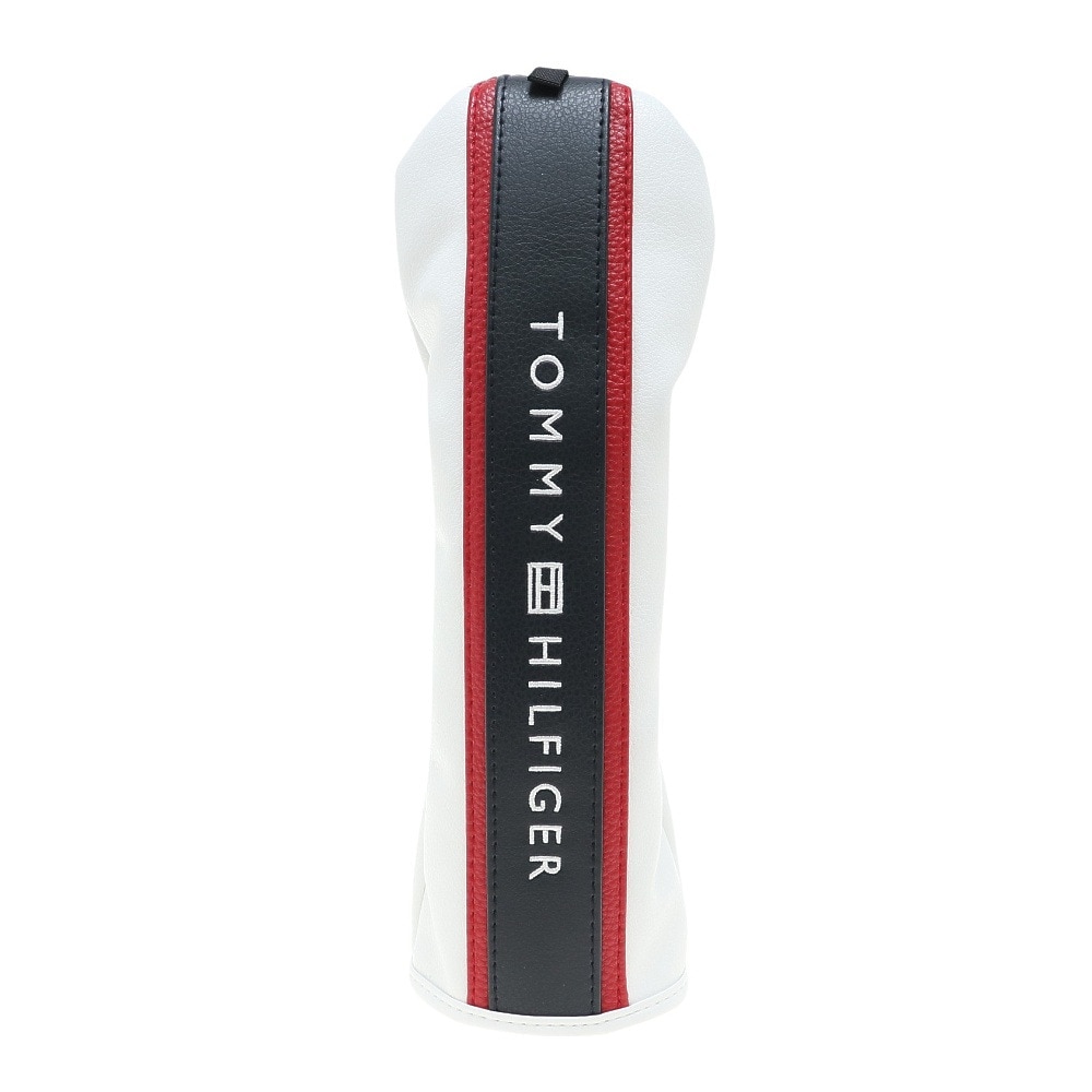 トミー ヒルフィガー ゴルフ（TOMMY HILFIGER GOLF）（メンズ、レディース）ヘッドカバー フェアウェイ用 スリッポン型 THMG1FH2-WHT