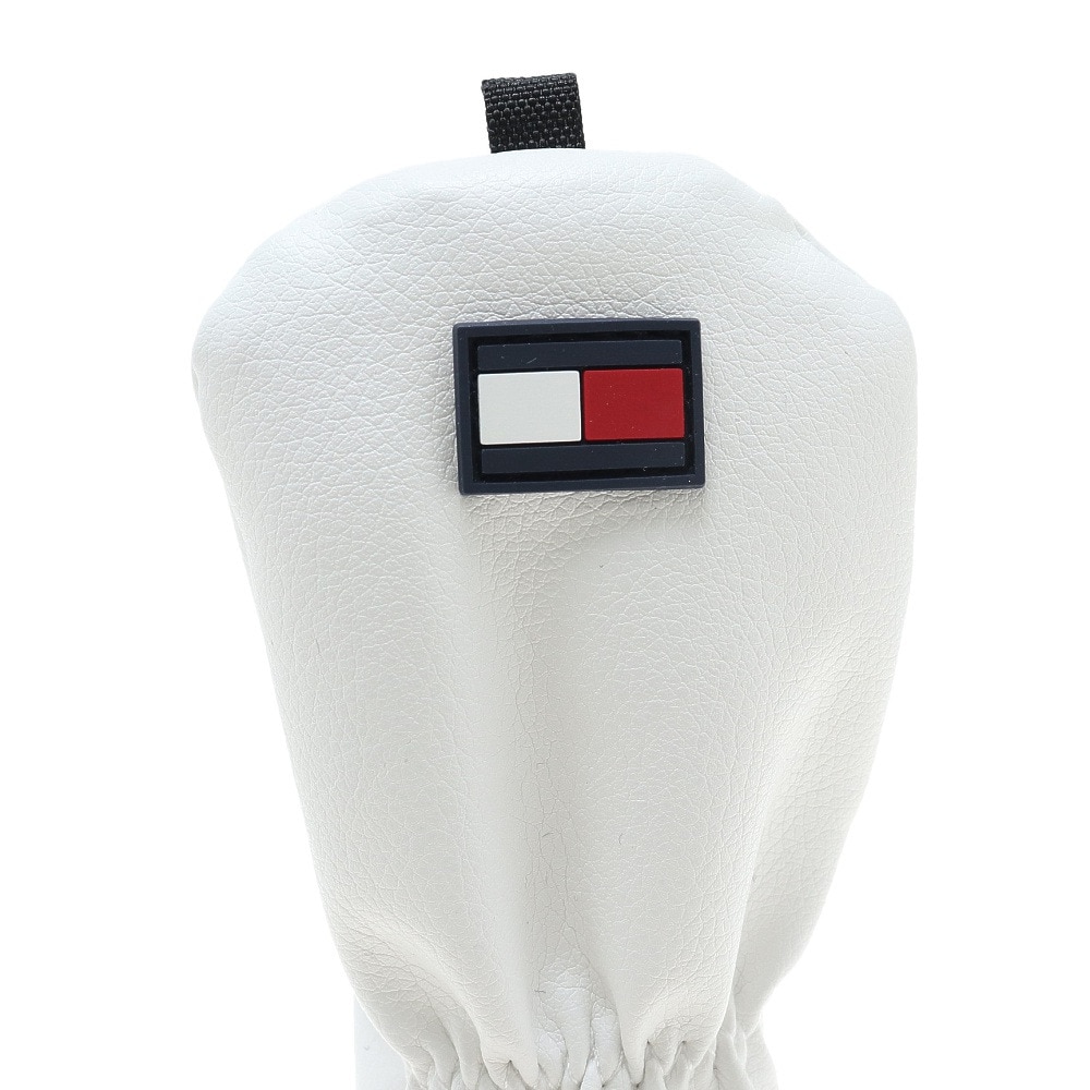 トミー ヒルフィガー ゴルフ（TOMMY HILFIGER GOLF）（メンズ、レディース）ゴルフ ヘッドカバー ユーティリティー用 スリッポン型 THMG1FH3-WHT