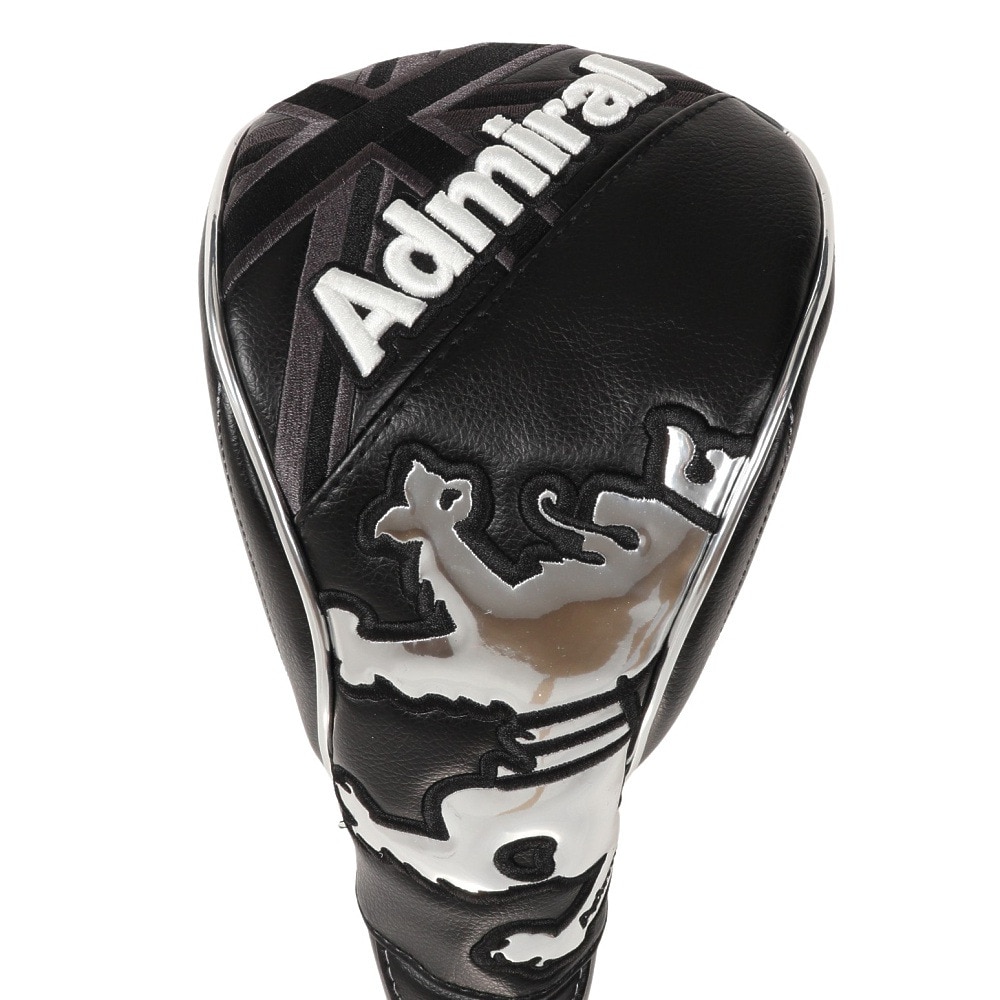 アドミラル ゴルフ（Admiral GOLF）（メンズ、レディース）ヘッドカバー ドライバー用 スポーツモデル ADMG1BH4-BLK