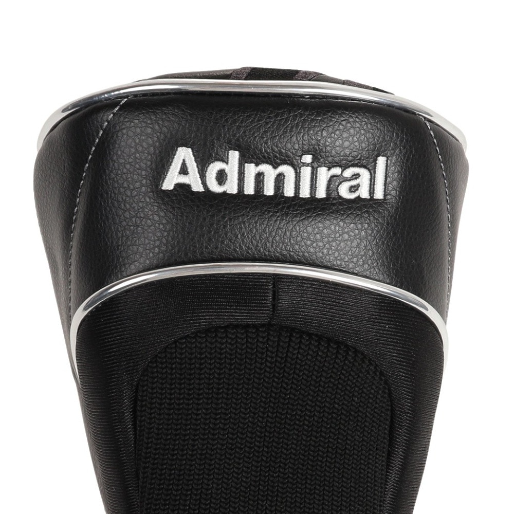 アドミラル ゴルフ（Admiral GOLF）（メンズ、レディース）ヘッドカバー ドライバー用 スポーツモデル ADMG1BH4-BLK