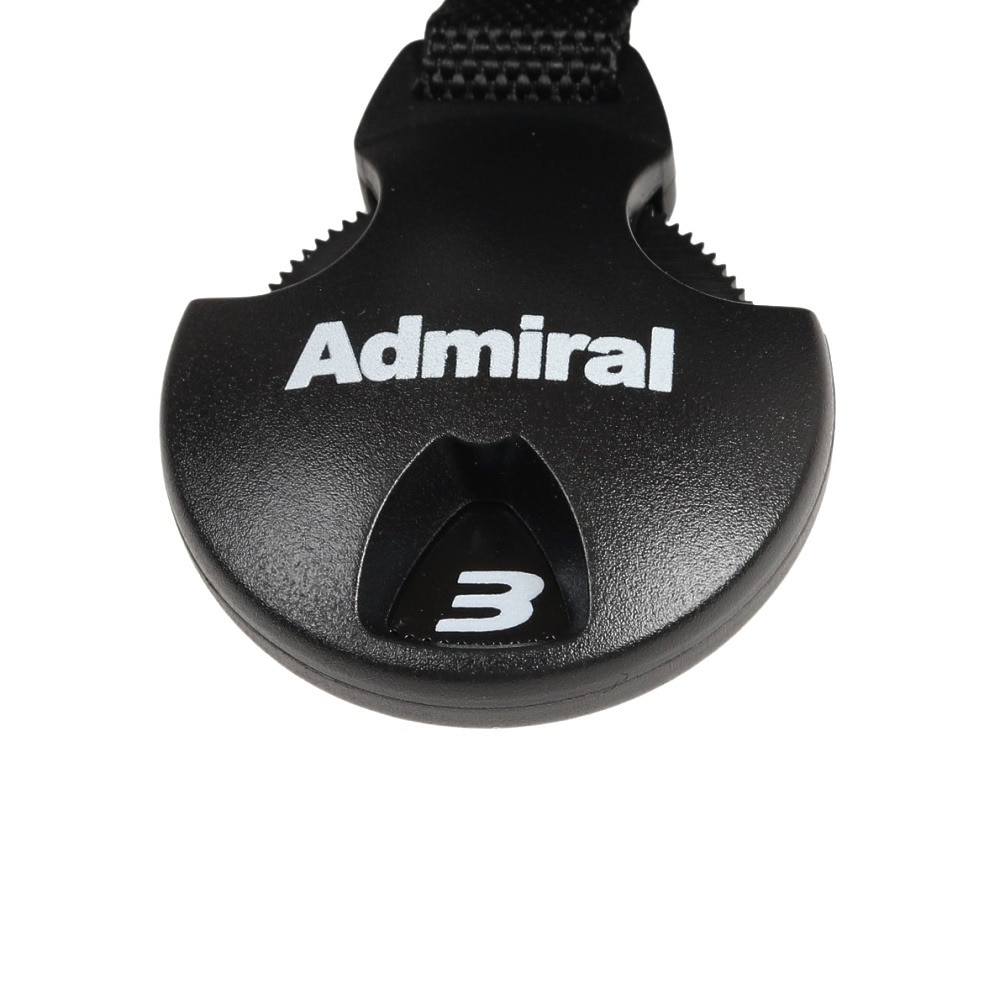 アドミラル ゴルフ（Admiral GOLF）（メンズ、レディース）ヘッドカバー フェアウェイウッド用 スポーツモデル ADMG1BH5-BLK