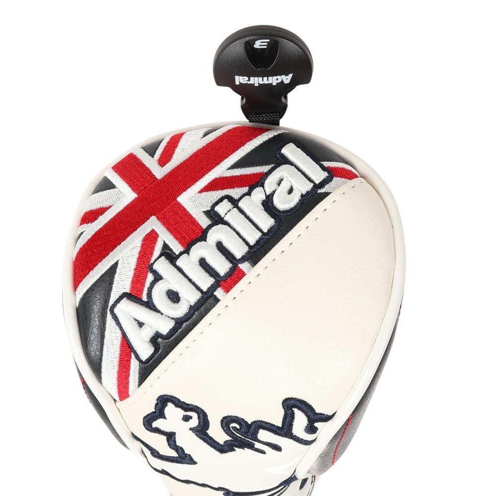 アドミラル ゴルフ（Admiral GOLF）（メンズ、レディース）ゴルフ ヘッドカバー フェアウェイウッド用 スポーツモデル ADMG1BH5-TRI