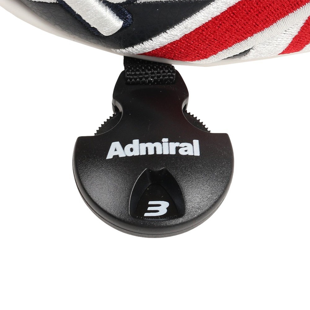 アドミラル ゴルフ（Admiral GOLF）（メンズ、レディース）ゴルフ ヘッドカバー フェアウェイウッド用 スポーツモデル ADMG1BH5-TRI